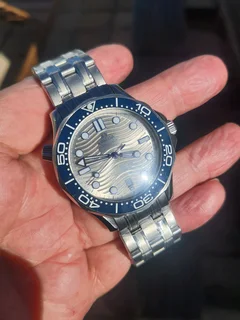 Omega Seamaster Professional 300m Mens Automatic Watch Grey Dial