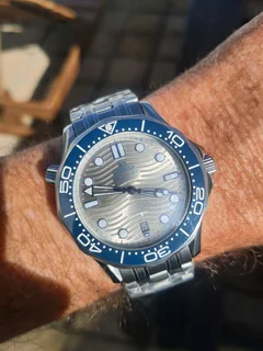 Omega Seamaster Professional 300m Mens Automatic Watch Grey Dial