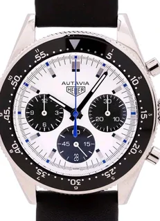 Tag Heuer Autavia Mens Chronograph Watch Panda Dial