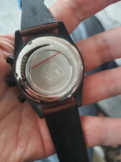 Tag Heuer Carrera Mens Chronograph Watch Black PVD