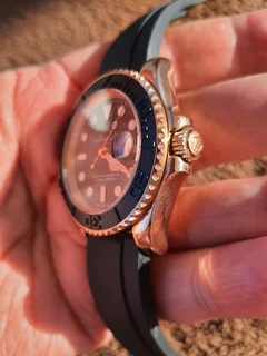 Rolex Yachtmaster 40mm Mens Automatic Watch Rose Gold