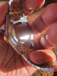 Rolex Datejust Two Tone Mens Automatic Watch Fluted bezel