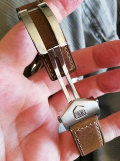 Tag Heuer Autavia Mens Chronograph Watch Black Dial