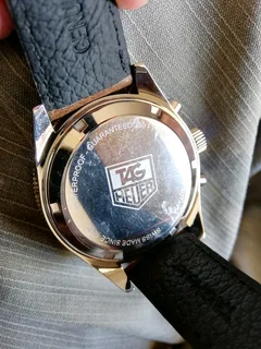 Tag Heuer Autavia Mens Chronograph Watch Black Dial