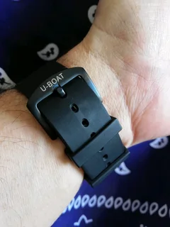 U-boat Classico Italo Fontana Mens Automatic Watch Black/Orange