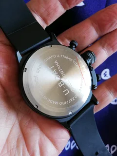 U-boat Classico Italo Fontana Mens Automatic Watch Black/Orange