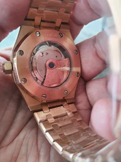 Audemars Piquet Royal Oak Jumbo Mens Automatic Watch Rose Gold