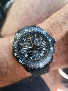 Breitling Endurance Pro 44mm Mens Sports Chronograph Watch Black on Black