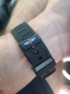 Breitling Endurance Pro 44mm Mens Sports Chronograph Watch Black on Black