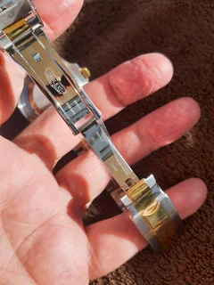 Rolex Submariner Two Tone &#34;Bluesy&#34; Mens Automatic Watch Blue Dial