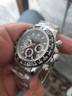 Rolex Daytona Mens Automatic Watch Black Dial