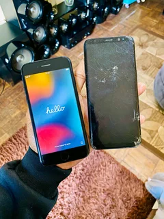 Iphone 7 256gb and s8 for parts