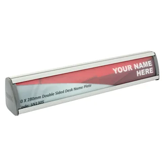 Desk Name Plate Sign Frame (280*50mm) - SN1300