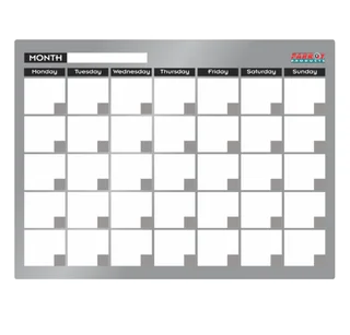 Cast Acrylic Monthly Planner ( 600 x 450mm) - R699.99
