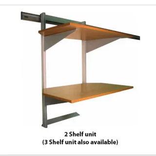 Easy Rail Two Shelf Unit 750*500mm - R2 699.99