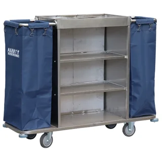 Janitorial Hotel Trolley Stainless Steel