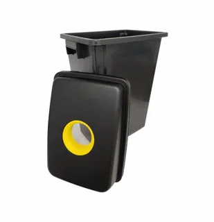 Janitorial Bin Recycling Set of 3 - Plastic - JA0805 - PRT