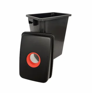 Janitorial Bin Recycling Set of 3 - Plastic - JA0805 - PRT