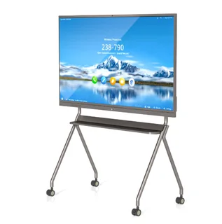 Interactive Touch Panel Mobile TV Stand!