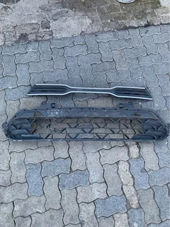 kia rio bumper grills