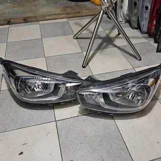 kia pegas headlight