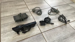 Xbox 360 kinect used but in good condition with additional Xbox 360 cables if needed
