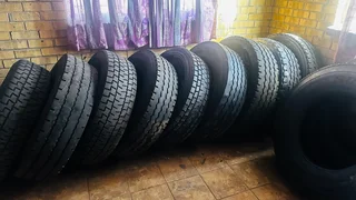 Truck tyres and Tarpaulins