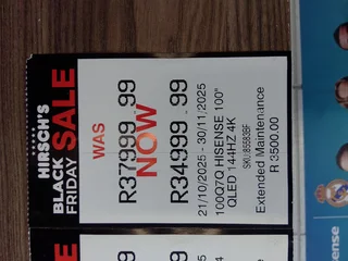 Hisense 100 inch 100Q7Q