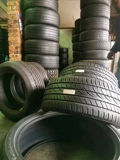 Customers tyres are available