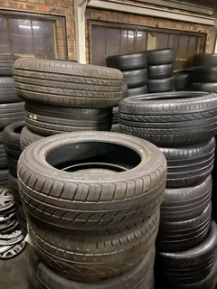 Second hand tyres and rims for sale