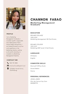 Marketing Management Graduate