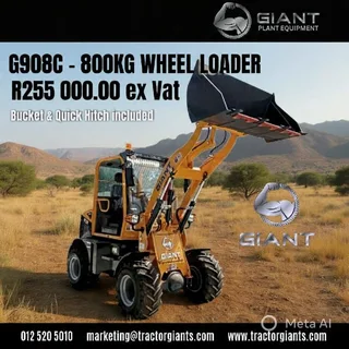 G908c - Giant 800kg Wheel Loader Brand New
