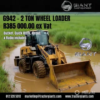 G942 - Giant 2 Ton Wheel Loader Brand New