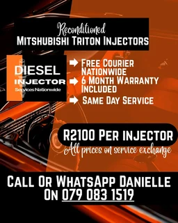 MITSHUBISHI TRITON INJECTORS FOR SALE WITH WARRANTY INCLUDED