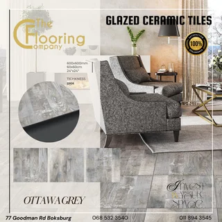 Ottawa White. Ottawa Grey. Ottawa Black.Glazed porcelain tile
