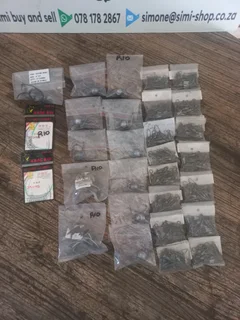 Fishing Hooks,Swivels and Traces Lot-Great Deal!