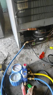 Fridge regassing and repairs