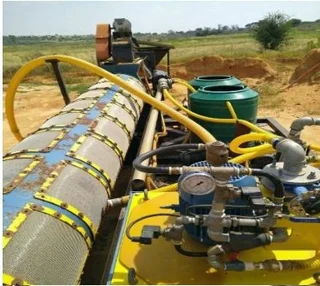 Alluvial Gold/heavy Minerals Recovery Plant On Trailor (pilot Plant)