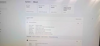 Hp all in one computer i5 8 generation 8 gig ddr4 ram 1tb hdd 128 gig ssd