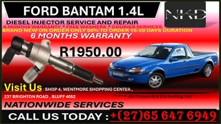 Ford Bantam 1.4L Diesel Injectors