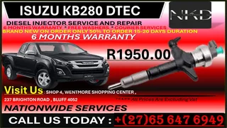 Isuzu KB280 DTEC Diesel Injectors