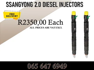 SsangYong 2.0 Diesel Injectors