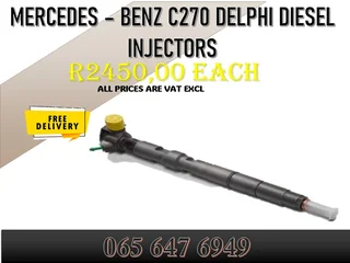 Mercedes C270 Diesel Injectors