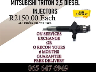 Mitsubishi Triton 2.5 Diesel Injectors