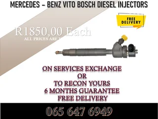 Mercedes Benz VITO Diesel Injectors