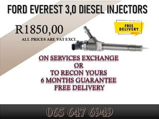 Ford Everest 3.0 BT50 Diesel Injectors