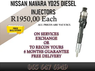 Nissan Navara YD25 Diesel Injectors