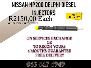Nissan NP200 Diesel Injectors