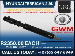 Terrican Diesel Injectors