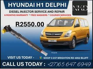 Hyundai H1 Delphi Diesel Injectors